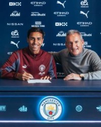 开云中国区-曼城宣布19岁巴西中卫雷斯加盟 合同签至2029年