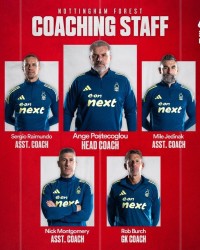 开云体育下载-诺丁汉森林官方：耶迪纳克等四人加入澳波教练组